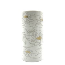 Rosenthal Studio Line Water Lily Flower Vase Ceramic White High Quality picture