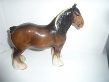 Vintage Beswick Shire Mare Horse Figurine – Model 818 – Excellent condition picture
