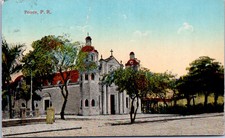 Ponce, Puerto Rico- Church 1913 Postcard picture