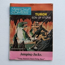 Western Publishing March of Comics #399 Turok Son of Stone 1974 Jumping-Jacks picture
