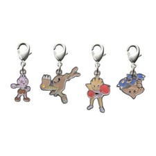 Pokemon Tyrogue Hitmonlee Hitmonchan Hitmontop Metal Charm Set Japan NEW picture