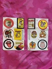 1970s Vintage Deadstock Iron-On Transfers R Crumb Style Retro Counterculture picture