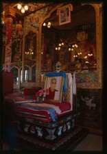 Ivolginsk Datsan Ivolga Russia 1990s Buddhist Temple Interior Buddha Shrine picture