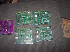 5 POT OF GOLD POG PCB ALL NEED WORK AS IS PARTS OR REPAIRS NON WORKING 100% READ picture