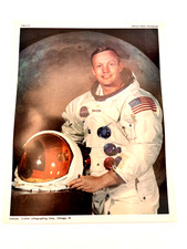 Vintage NASA Official Photograph Apollo 11 Neil Armstrong S-69-31741   7 1/4