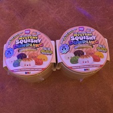 Lot of 2 - Authentic RMS Mystery Squishy Dumplings - Toasted Marshmallow Edition picture
