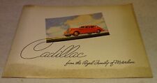 Cadillac 1935 Brochure - From the Royal Family of Motordom picture