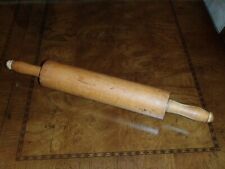  Rustic Farmhouse Primitive Solid Wood Rolling Pin 18.75