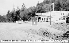 Sparkling Brook Service Station Issaquah Washington WA - Reprint picture