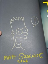 The Simpsons Treehouse Of Horror Complete Ltd  /500  MATT GROENING Bart  Sketch  picture