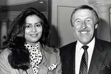 Television Presenter Entertainer Bruce Forsyth With His Wife Wilne- Old Photo picture