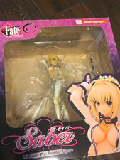 Alphamax Fate/EXTRA CCC Saber 1/8 Scale Pre-Painted Anime Figure picture