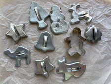 L@@K Vintage Christmas Cookie Cutters + One Bunny W@W picture