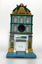 Vintage Dept. 56 Monopoly City Lights 320 Pennsylvania Ave- Law Offices Works picture