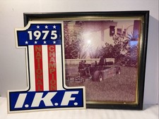 International Kart Federation National Champion #1 Sticker 1975 & 8”x10” Photo picture