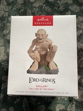 New Hallmark Keepsake Ornament Gollum The Lord Of The Rings Magic Sound & Motion picture