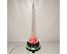 Vintage Space Age Rocket Table Lamp Mid Century Modern Retro Cosmos Night Light picture