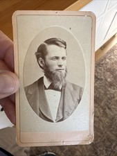 1870s Shew San Francisco CA CDV Photo - Noted School Teacher Signed DT Fowler picture
