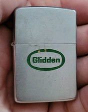 Vintage 1950-1957 Zippo Lighter 2517191 GLIDDEN Paint 16 Hole 5 Barrel  picture