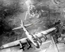 Germany Bombing Run B-17 Flying Fortress WWII 8x10 Photo Print HT4136147 picture