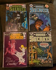 DC Comics House of Secrets #105,107,137 Bronze Lot of 4 Horror  picture