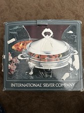 International Silver Company, Silver Plated Duo Serving Set picture