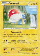 Pokemon Voltobal Dragon Glow #21 NM DE picture