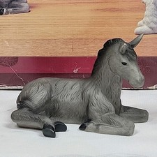 Kirkland Signature Nativity Replacement Porcelain Donkey Figurine #75177 red picture
