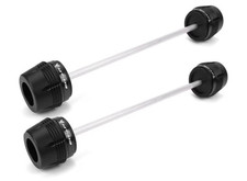 MOWOK Yamaha MT03 Front Rear Axle Fork Sliders Crash Protector Black SBP-2X-03 picture