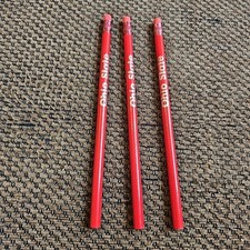 3 Vintage Ohio State University Pencils  Red Unsharpened picture