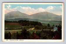 VA-Virginia, Peaks Of Otter, Aerial, Antique, Vintage Souvenir Postcard picture