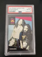 1991 PROSET SUPERSTARS MUSICARDS #238 SOUNDGARDEN PSA 8 Chris Cornell Error picture