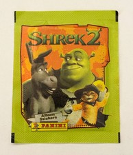 Shrek 2 Album Stickers Pack -1 Sealed pack DreamWorks picture