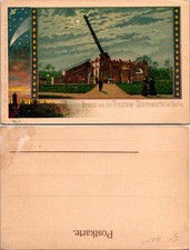 Vintage Postcard Gruss von der Treptow-Sternwarte bei Berlin Unposted Color picture