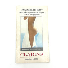 RARE Clarins Paris Vintage Turkish Beauty Skincare Booklet Mükemmel Bir Vücut picture