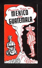 Vintage Pan American Airways Mexico Guatemala Travel Brochure Pan Am Clipper picture