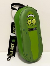 Loungefly Cartoon Rick and Morty, PICKLE RICK Sling Crossbody Bag, NEW, FASHION picture