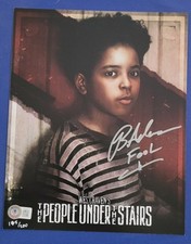 BRANDON QUINTIN ADAMS SIGNED 8 X 10 PEOPLE UNDER THE STAIRS BECKETT 185/200 picture