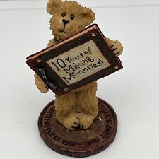Boyds Bears F.O.B. 10th Anniversary Limited Edition SIGNED Resin Figurine 2006 picture