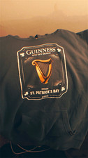 Guinness Open Gate Brewery Chicago St Patrick’s Day 2024 Green Hoodie size small picture