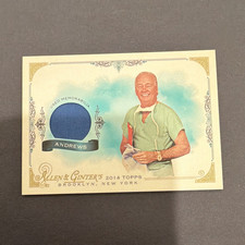 Topps 2014 Allen & Ginter FSR-DA Dr. James Andrews Used Memorabilia Relic picture