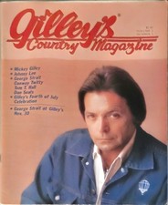 Gilley’s Pasadena Texas Magazine Vtg 1985 Urban Cowboy MICKEY GILLEY Cover picture