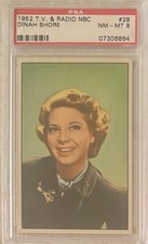 1952 T.V. & Radio NBC #28 Dinah Shore PSA 8 picture