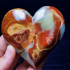 TOP 189G Natural  Handcarved Afghanite Agate Crystal Healing L2526 picture