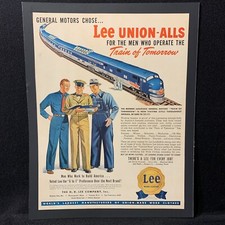 Vintage 1947 Lee Union-Alls advertisement picture