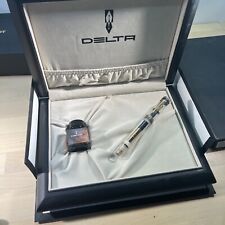 Delta Roma Imperiale LE Clear Demonstrator Fountain Pen - Super Oversized used picture