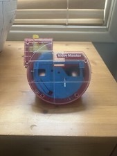 RARE Vintage Red View-Master 3D View-Master Viewer Toy Yellow Lever picture