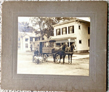 1880 Saratoga Springs NY Photography. G. Books, Mobile Bookstore, 1 Caroline picture