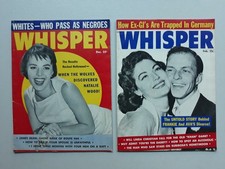 Whisper Magazine December 1957, February 1958 Scarce Issue picture