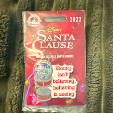 Disney The Santa Clause 2022 Christmas Pin Single Limited Release Glitter picture